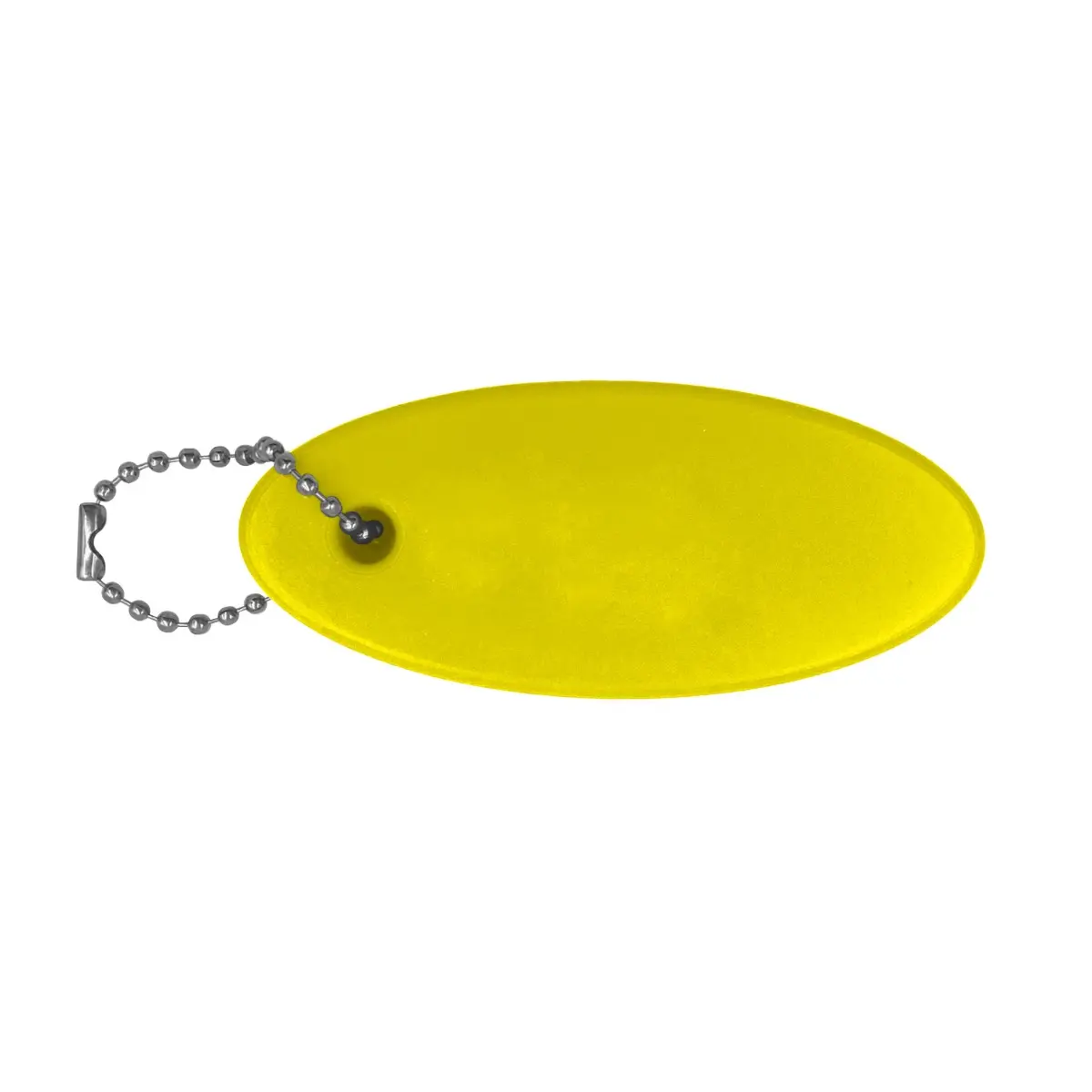 [CLT-11- Yellow] Round Plush Keyring Floater Keychain (Yellow)