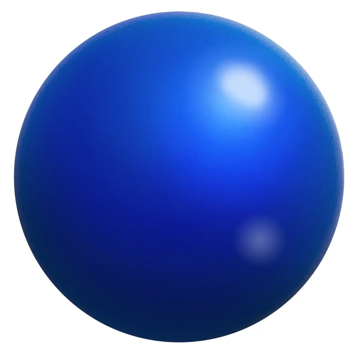 [CLT-7- Blue] 2.75" Classic Stress Ball (Blue)