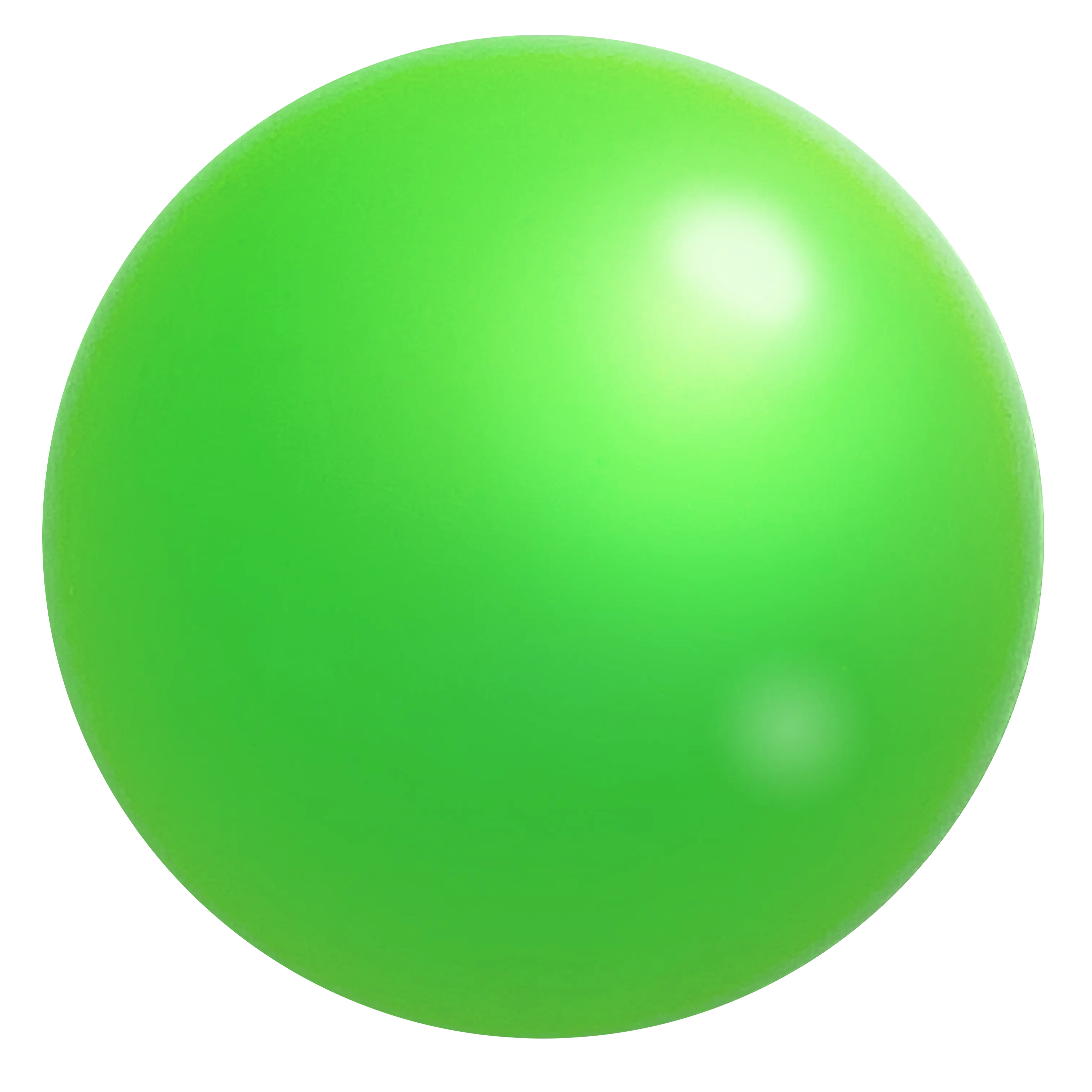 [CLT-7- Green] 2.75" Classic Stress Ball (Green)