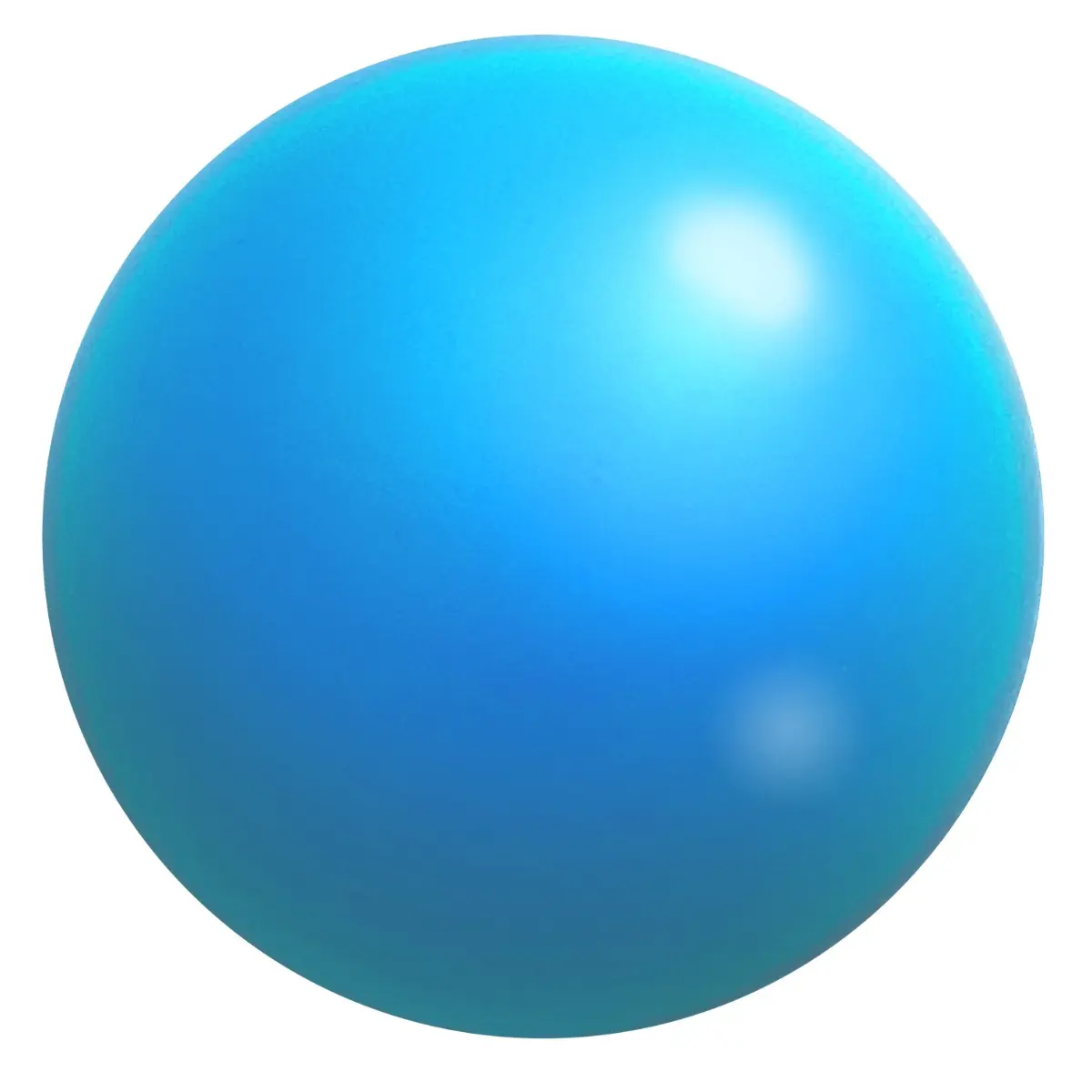 [CLT-7- Light Blue] 2.75" Classic Stress Ball (Light Blue)