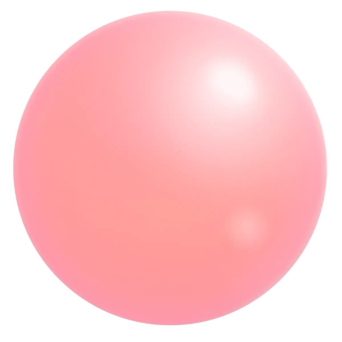 [CLT-7- Pink] 2.75" Classic Stress Ball (Pink)