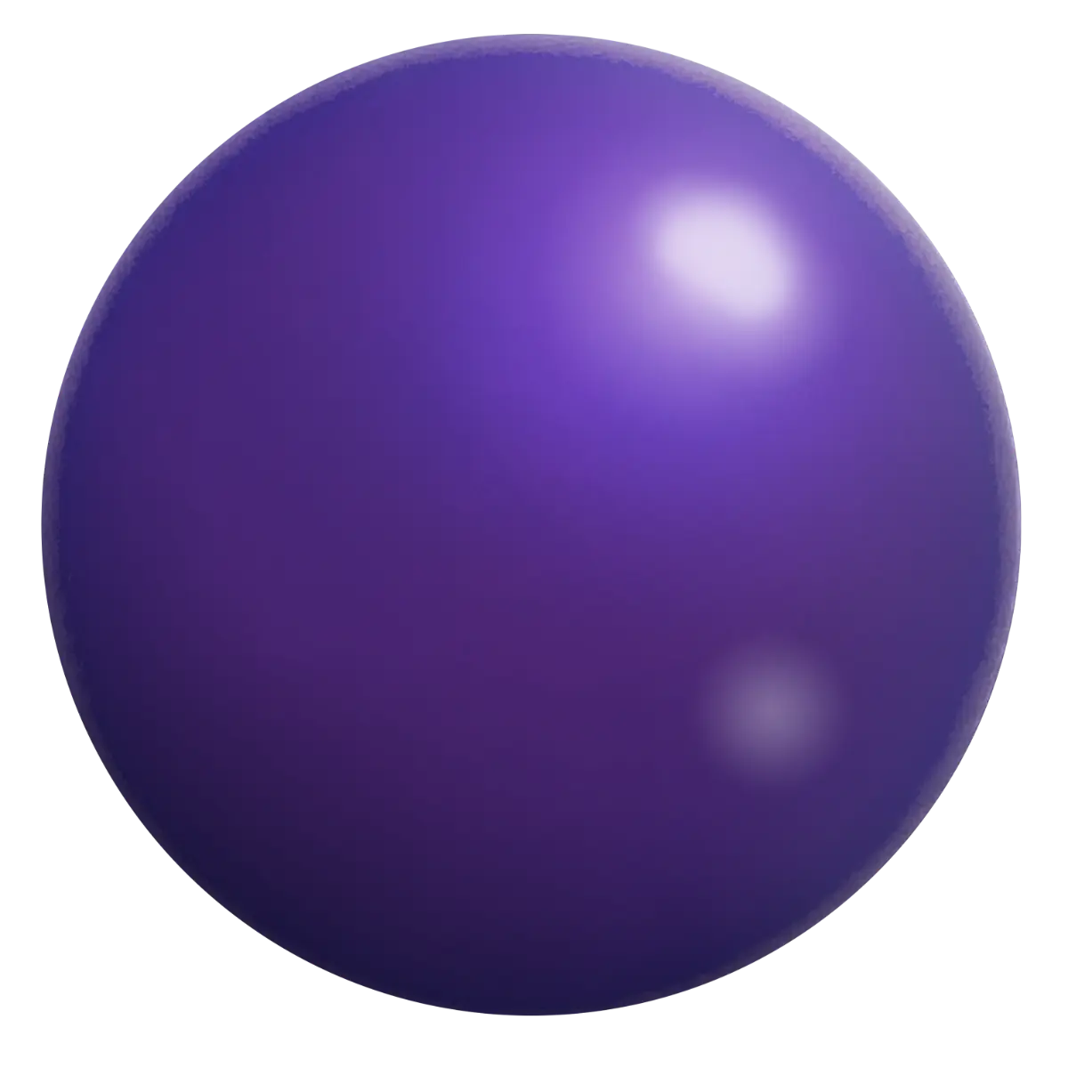 [CLT-7- Purple] 2.75" Classic Stress Ball (Purple)