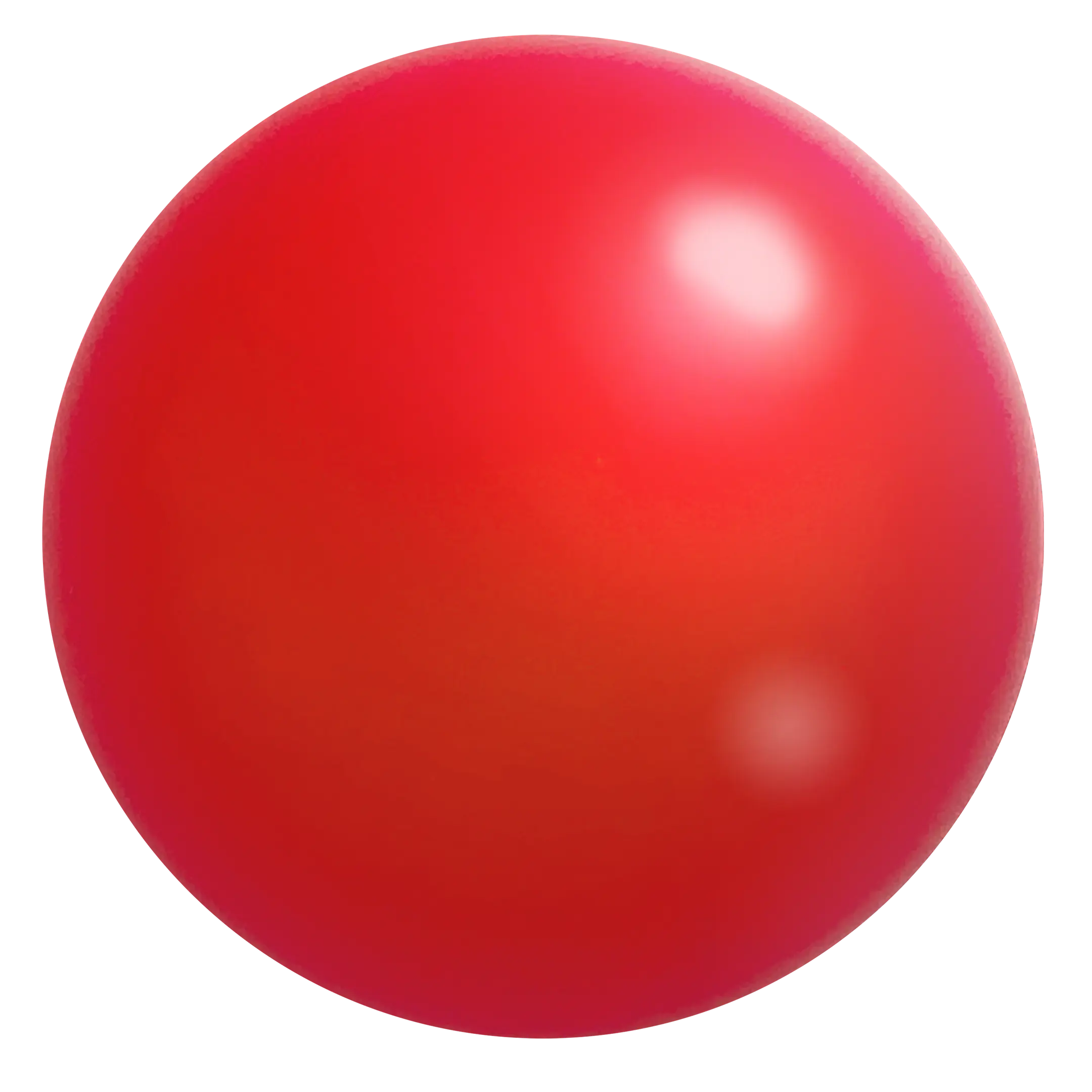 [CLT-7- Red] 2.75" Classic Stress Ball (Red)