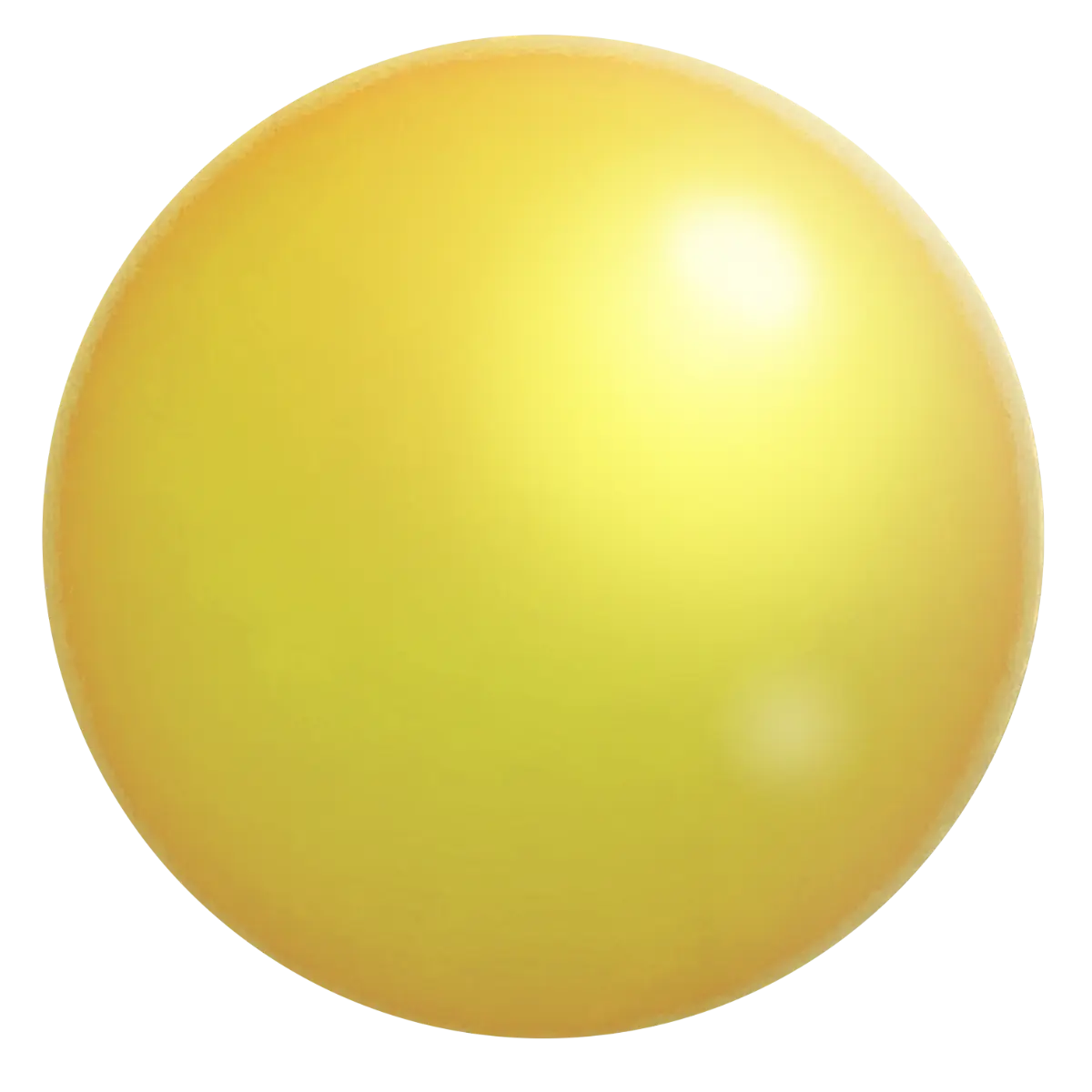 [CLT-7- Yellow] 2.75" Classic Stress Ball (Yellow)
