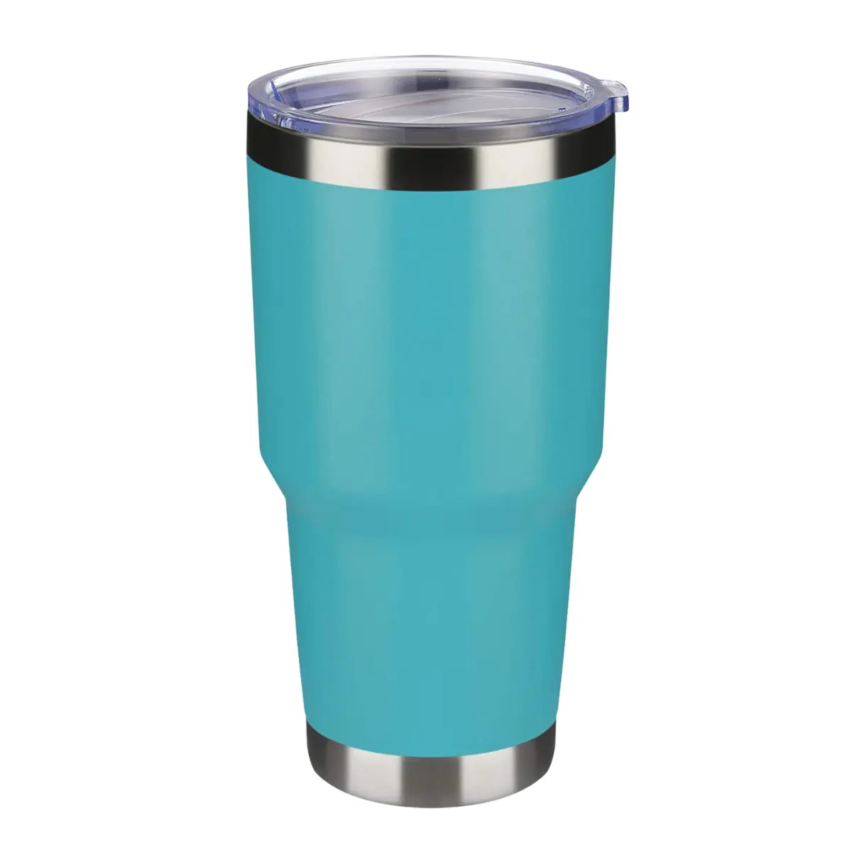 [CN-01- Light Blue] 30oz  Texaco Stainless Steel Vacuum Tumbler With Lids (Light Blue)