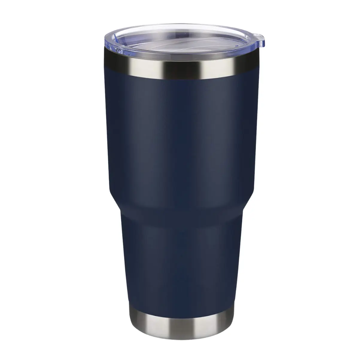 [CN-01- Navy Blue] 30oz  Texaco Stainless Steel Vacuum Tumbler With Lids (Navy Blue)
