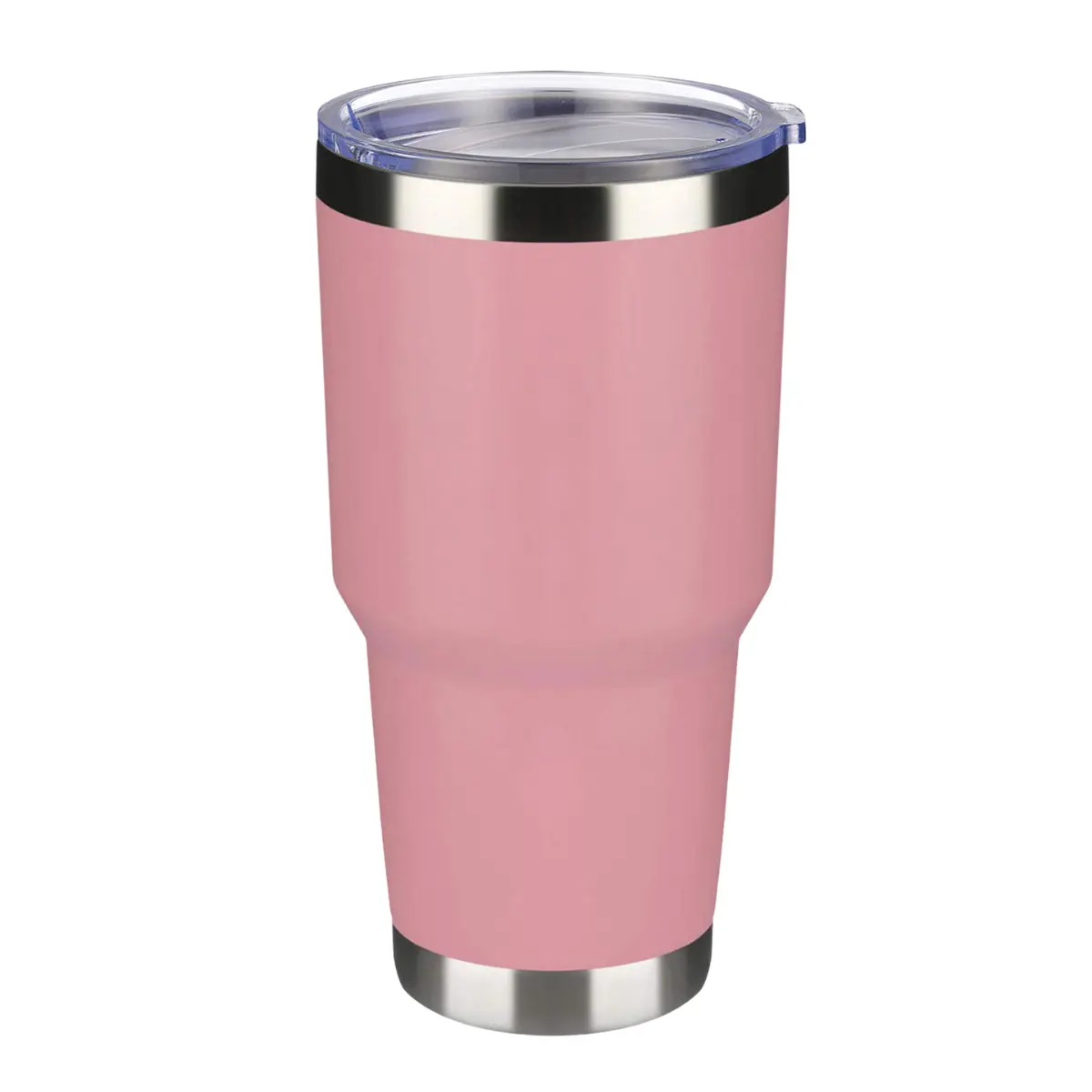 [CN-01- Pink] 30oz  Texaco Stainless Steel Vacuum Tumbler With Lids (Pink)