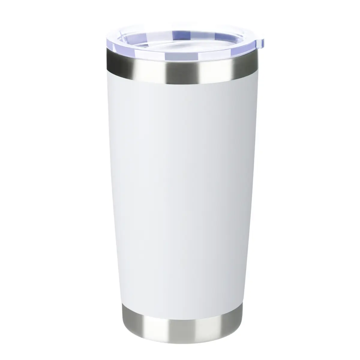 [CN-07- White] San Luis 20oz Stainless Steel Vaccumm Tumbler (White)