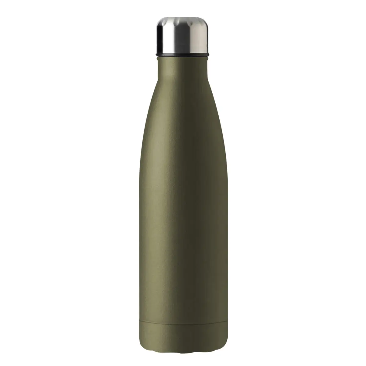 [CN-13- Army Green] Fortis 17oz Vaccumm Stainless Steel Cola Shape Bottle (Army Green)