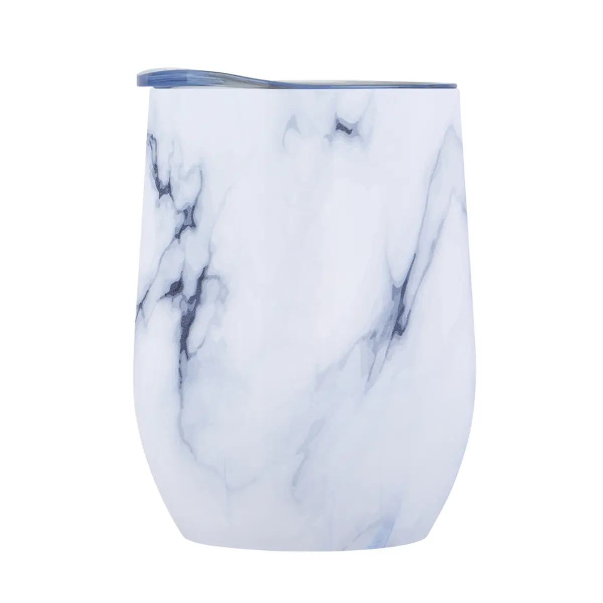 [CN-19- Marbling] Yelnats 12oz Wine Tumbler Vacuum Stainless Steel Mug (Marbling)