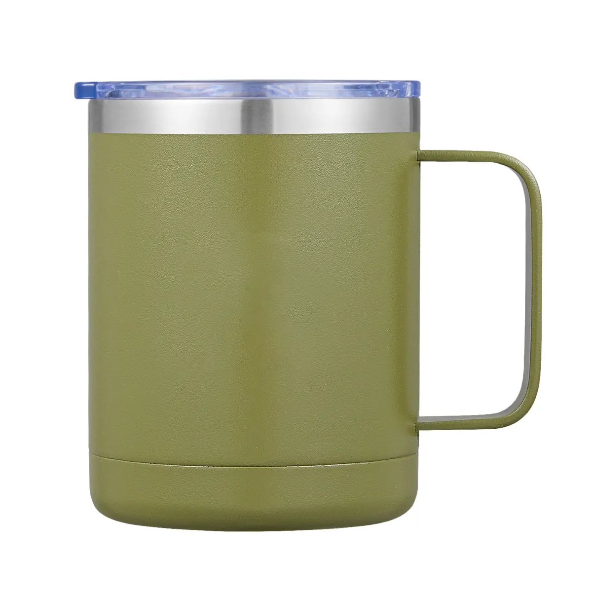 [CN-33- Army Green] 12oz  Sierra Stainless Steel with Handle (Army Green)