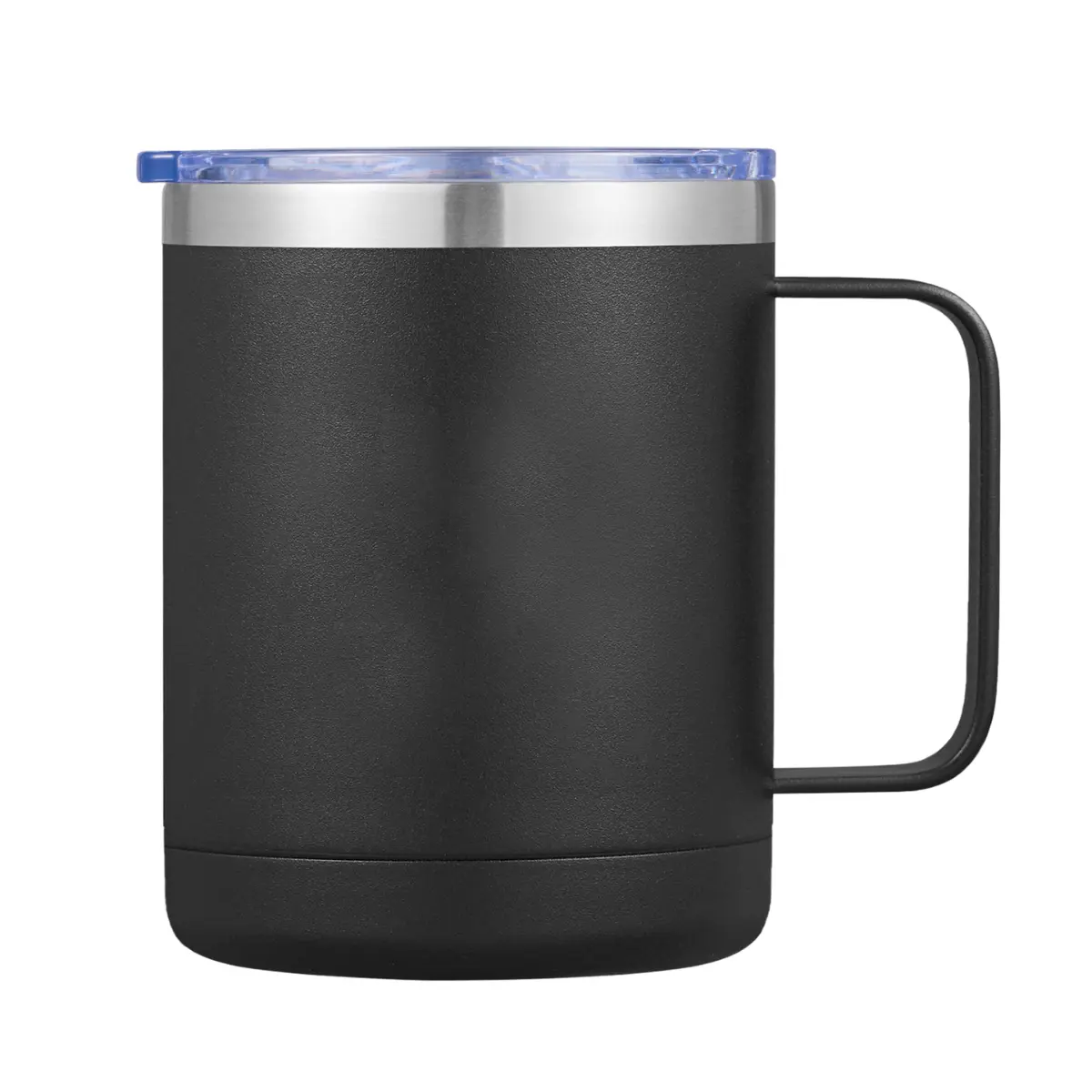 [CN-33- Black] 12oz  Sierra Stainless Steel with Handle (Black)
