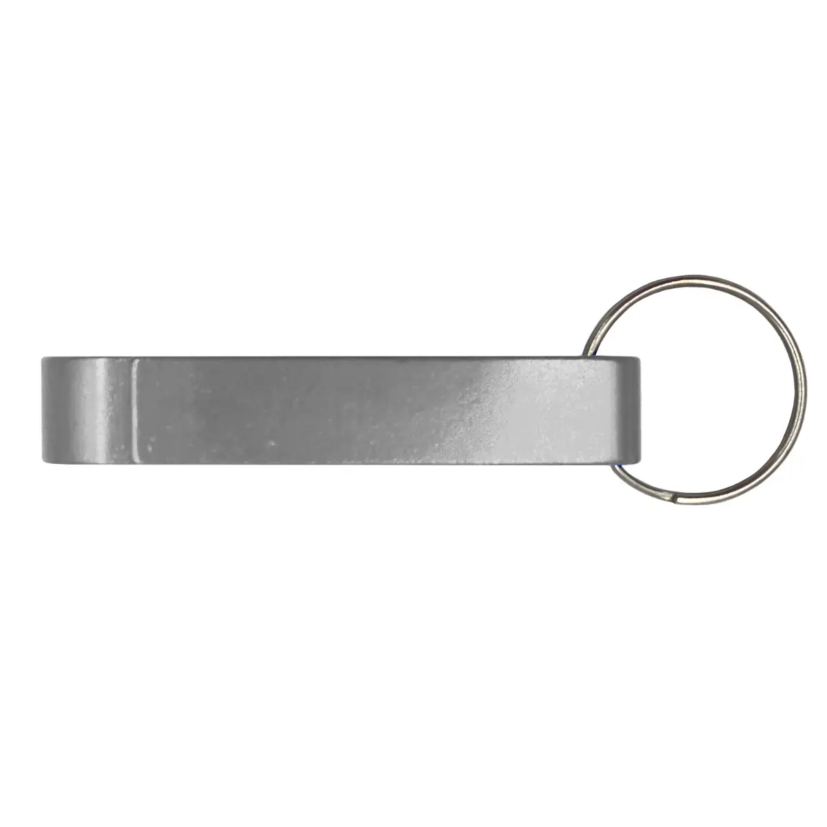 [CU-06- Silver] Aluminum Bottle Opener with Key Chain (Silver)