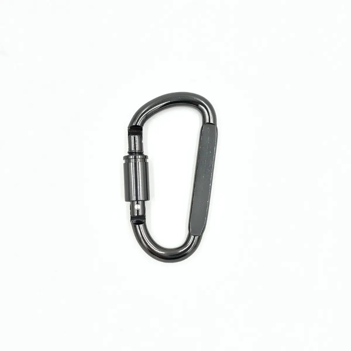 [CU-K11- Dark Grey] 3.5 in. Aluminum Carabiner with lock (Dark Grey)