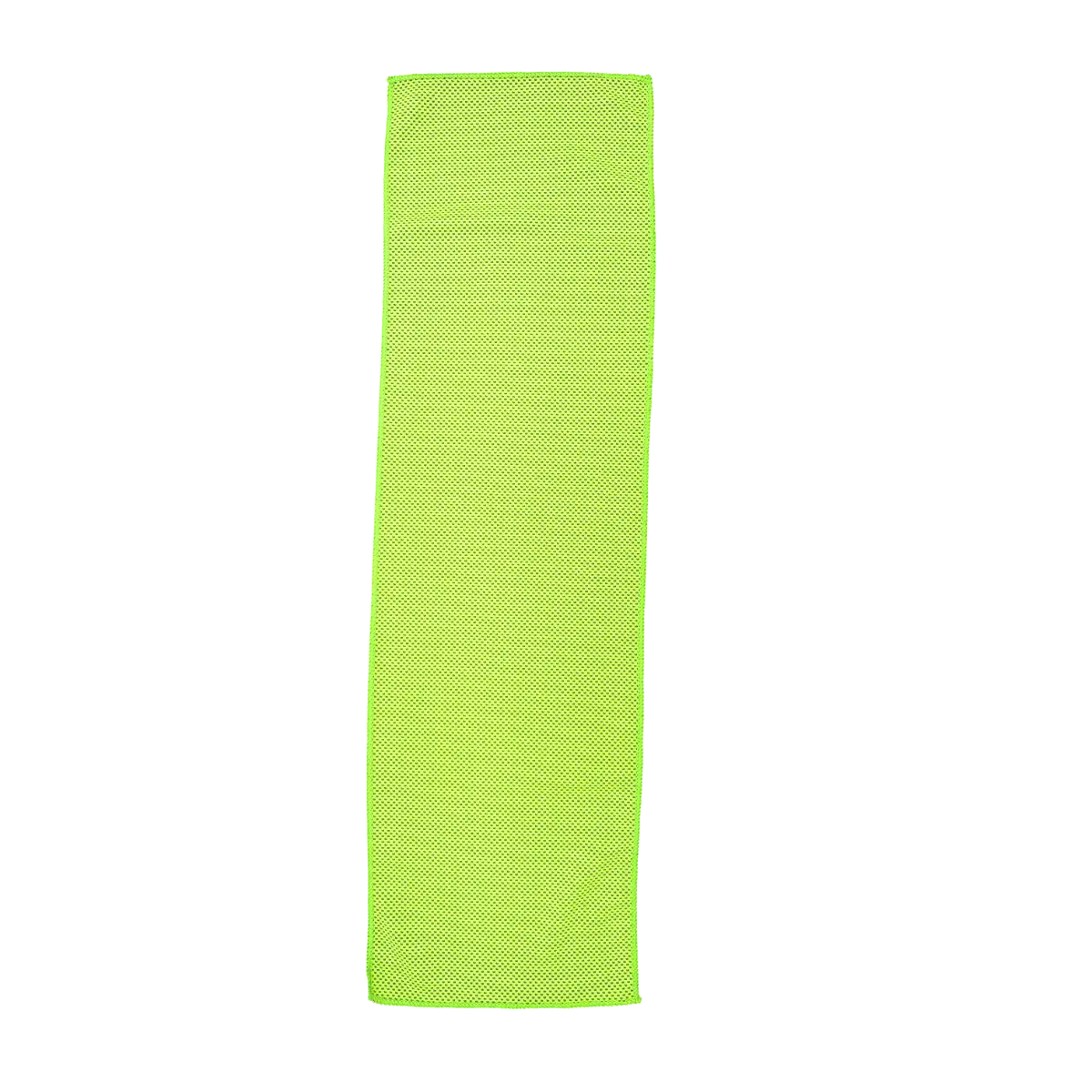 [G-101- Lime Green] 6"L* 21"W Sized Microfiber Cooling Towel (Lime Green)