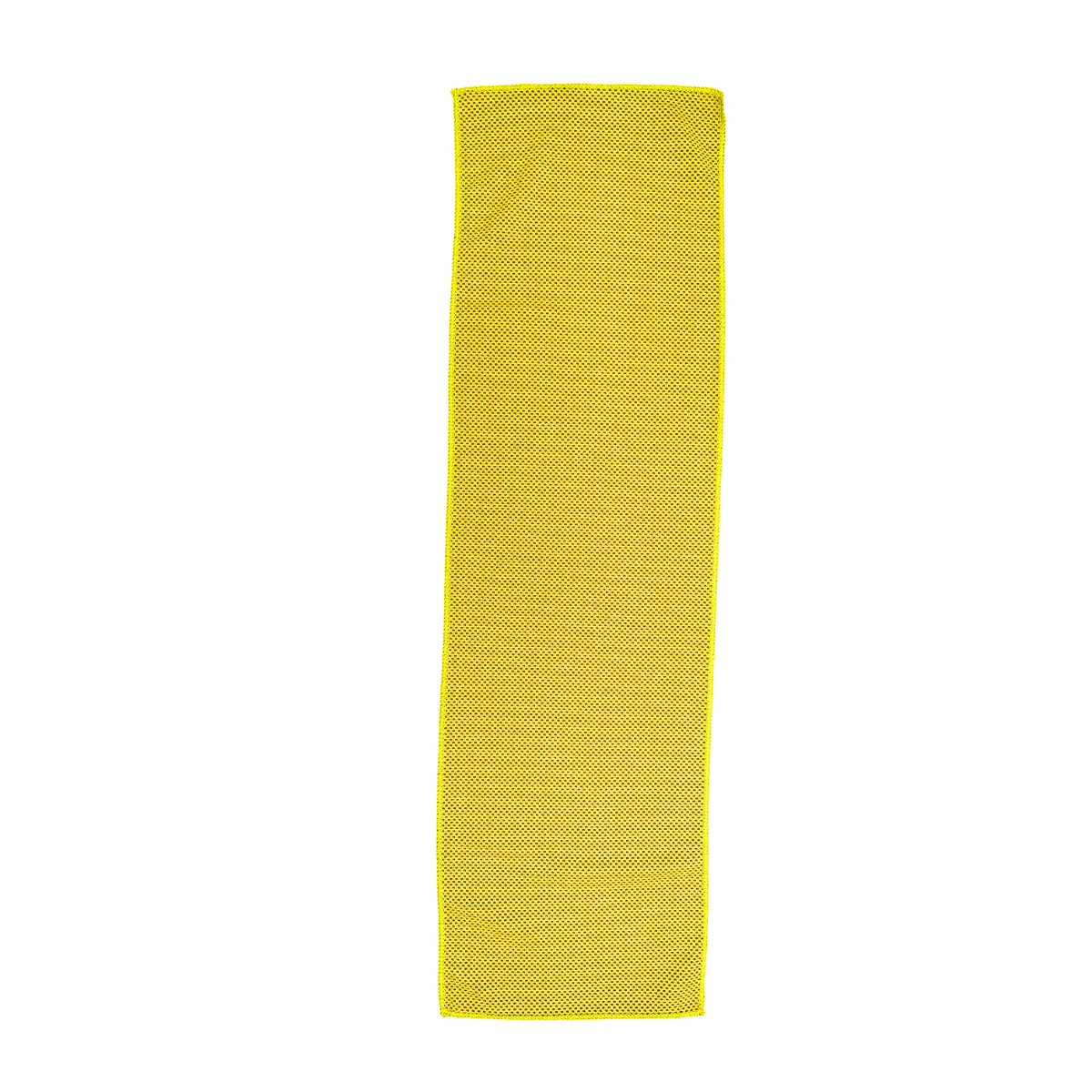 [G-101- Yellow] 6"L* 21"W Sized Microfiber Cooling Towel (Yellow)