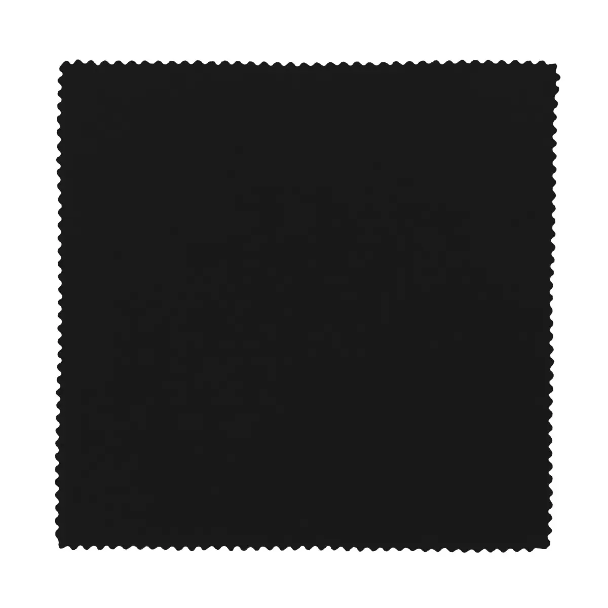 [G-12P- Black] 6" x 6" Deluxe Microfiber Wipe in Reusable PVC Case (Black)