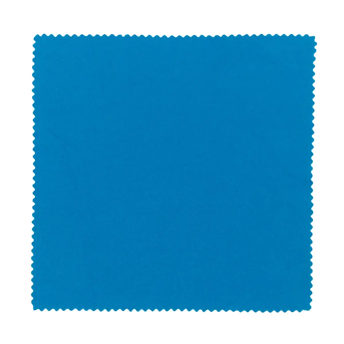 [G-12P- Light Blue] 6" x 6" Deluxe Microfiber Wipe in Reusable PVC Case (Light Blue)