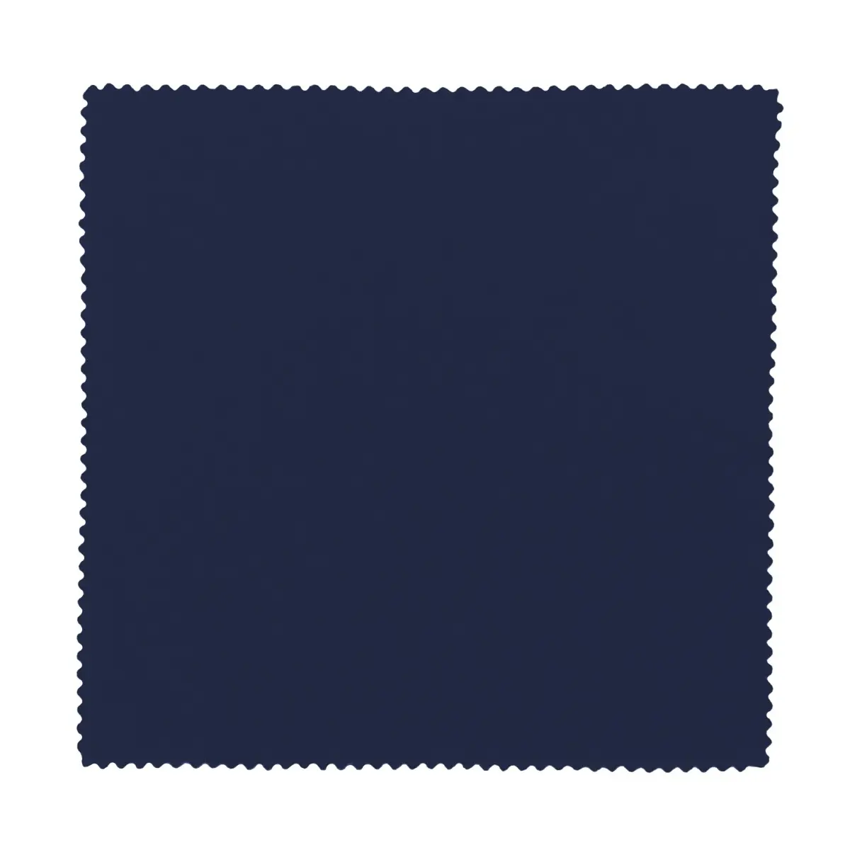 [G-12P- Navy Blue] 6" x 6" Deluxe Microfiber Wipe in Reusable PVC Case (Navy Blue)