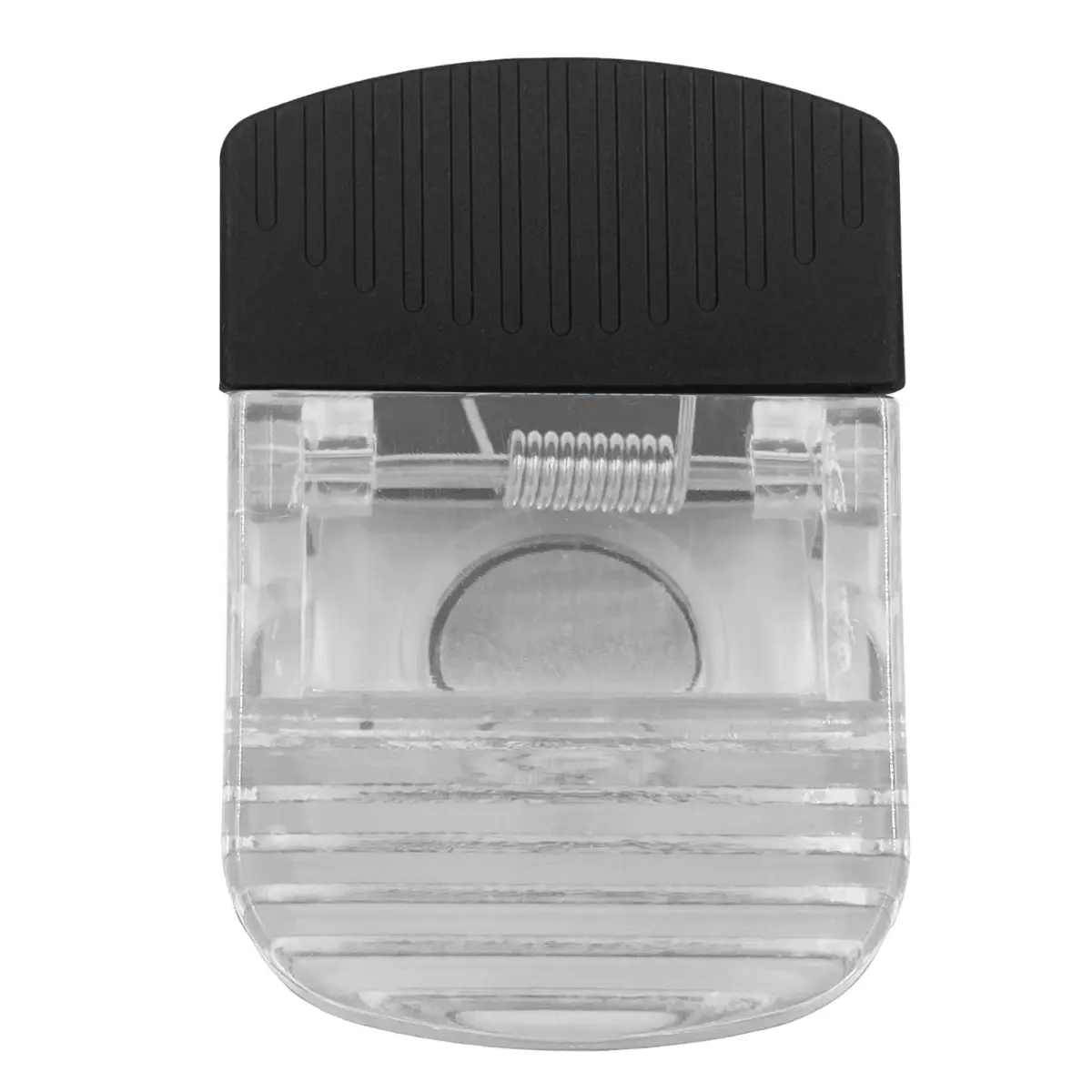 [J-01- Transparent Clear] Clip It Good: Hilariously Printed Wide Rectangle Clips (Transparent Clear)
