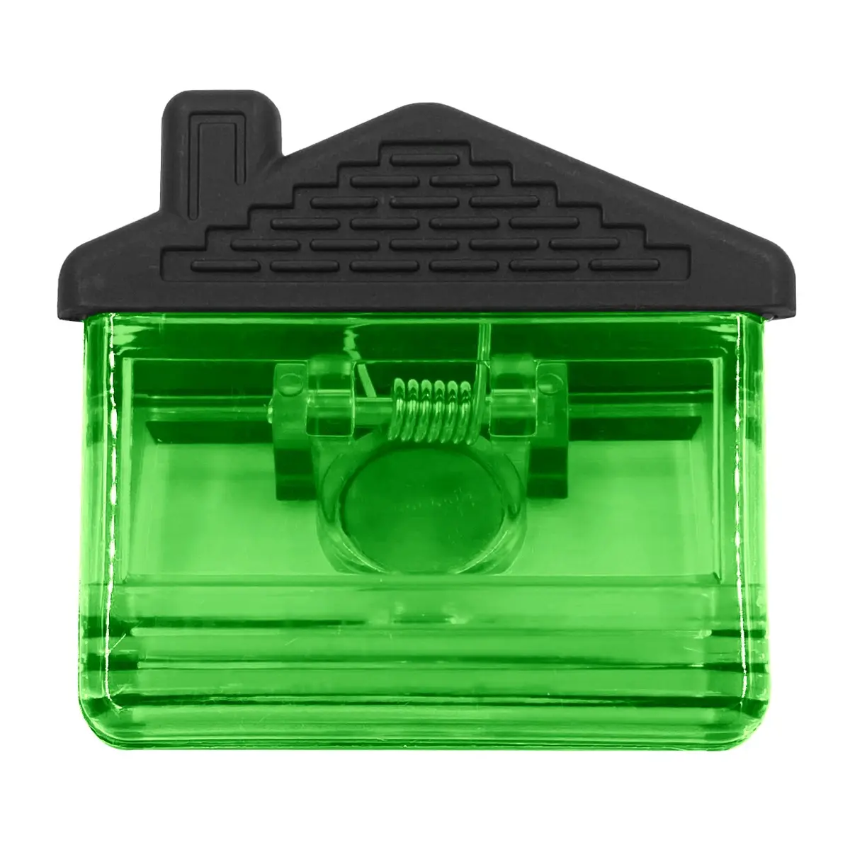 [J-03- Transparent Green] Hold it All: Magnetic House Clips Put Clutter Away (Transparent Green)
