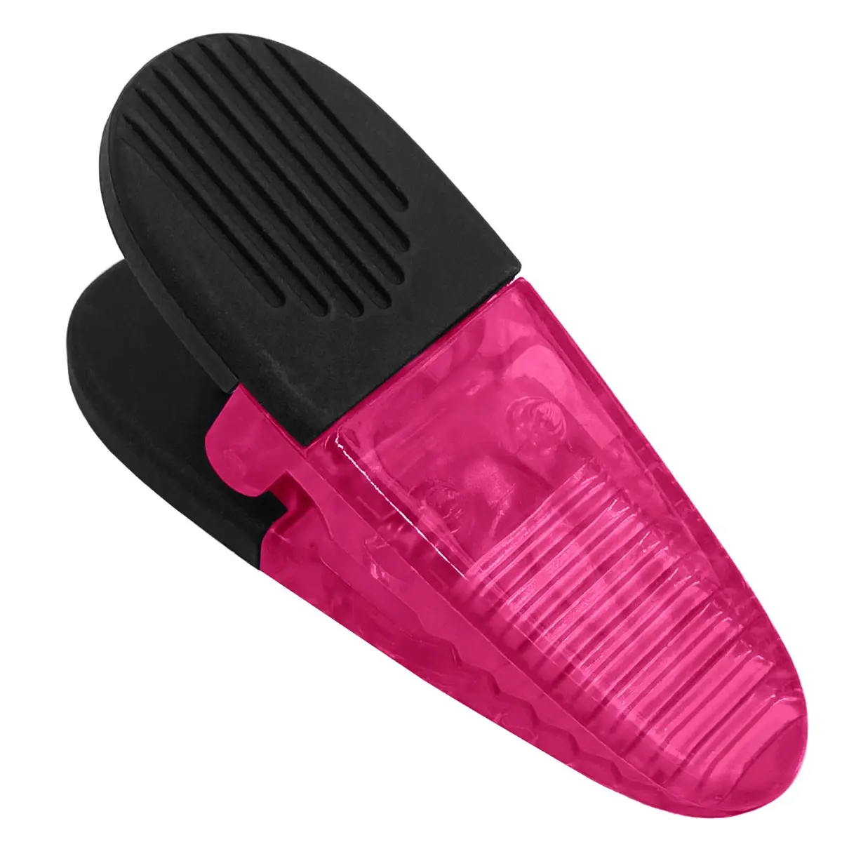[J-06- Translucent Pink] Snazzy Alligator Clips (Translucent Pink)
