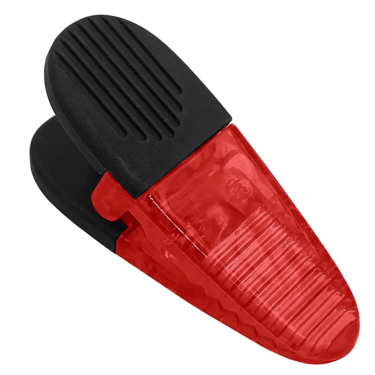 [J-06- Translucent Red] Snazzy Alligator Clips (Translucent Red)