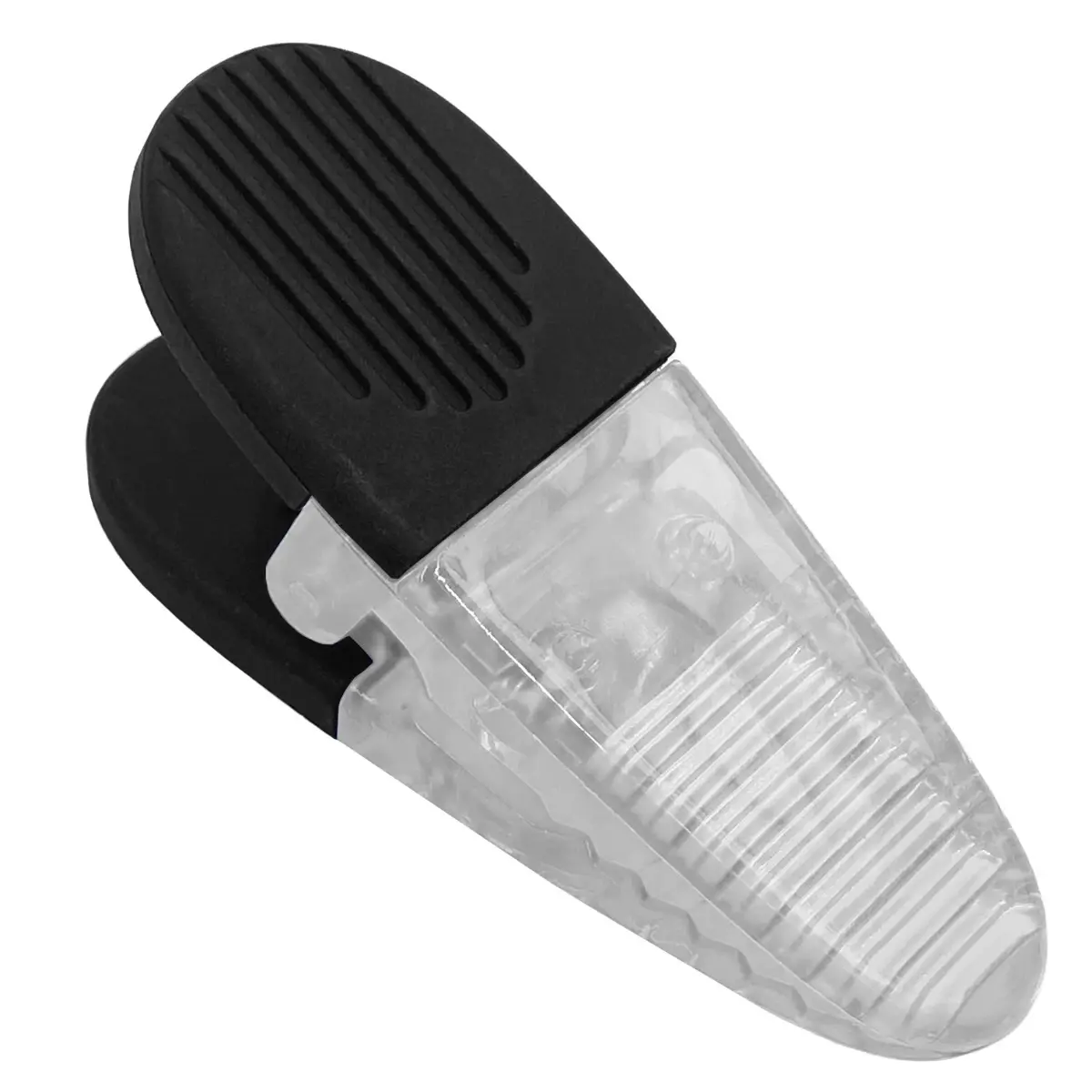 [J-06- Translucent White] Snazzy Alligator Clips (Translucent White)