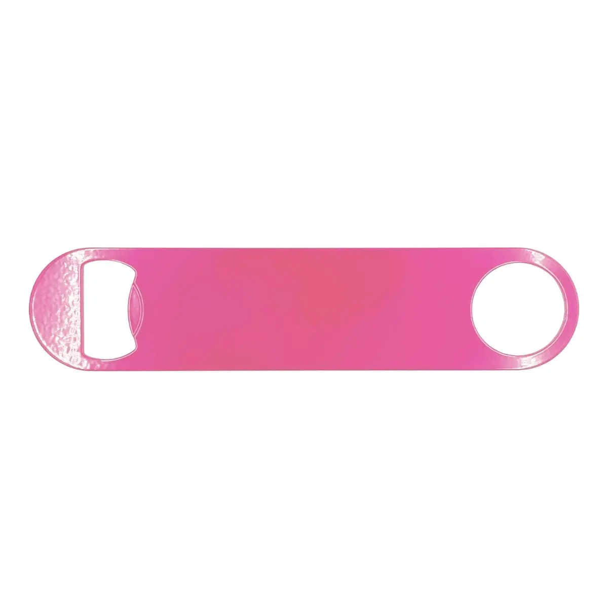 [KPQ-S178- Pink] 7" Long Neck Paddle Bottle Opener (Pink)