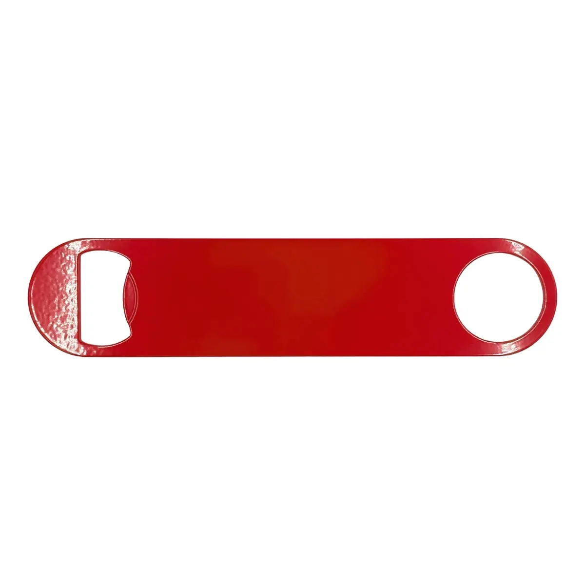 [KPQ-S178- Red] 7" Long Neck Paddle Bottle Opener (Red)