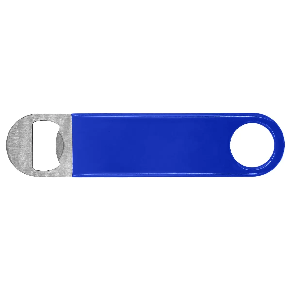 [KPQ-S1784- Blue] Vinyl Wrapped Paddle Bottle Opener (Blue)