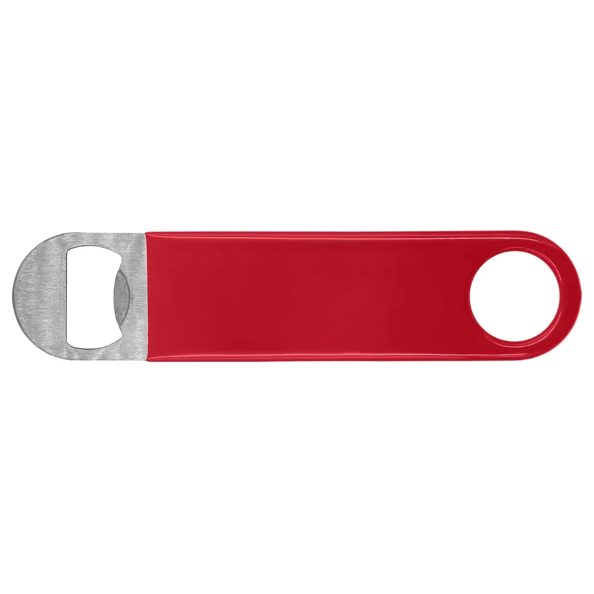 [KPQ-S1784- Red] Vinyl Wrapped Paddle Bottle Opener (Red)