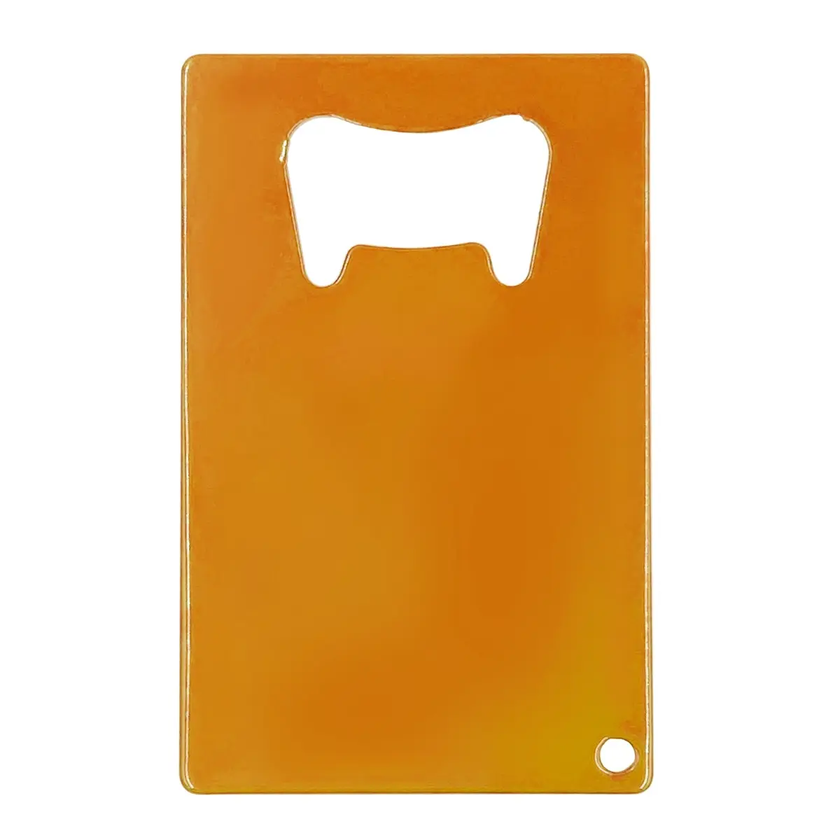 [KPQ-S54- Orange] Heavy Duty Stainless Steel Credit Card Bottle Opener (Orange)