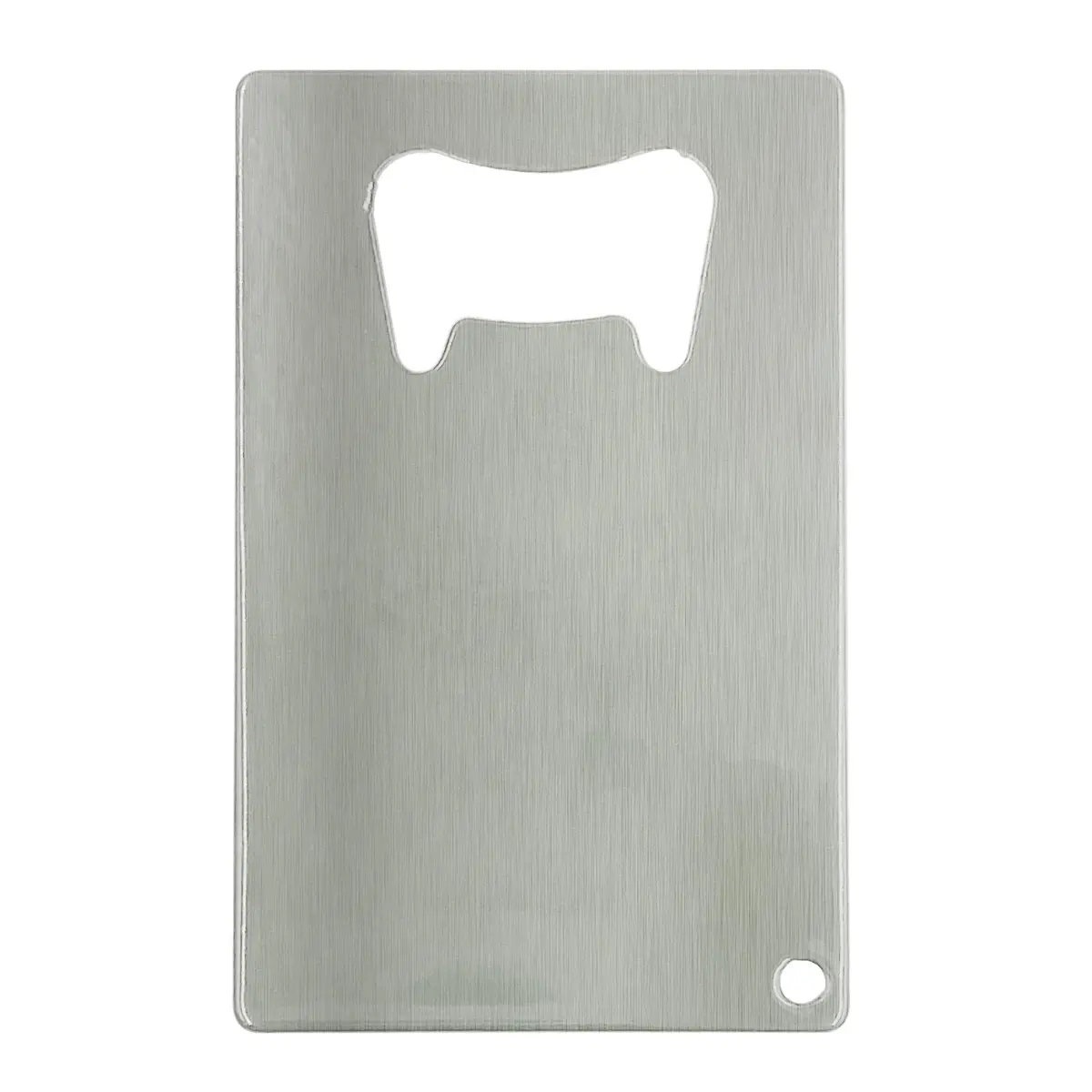 [KPQ-S54- Silver] Heavy Duty Stainless Steel Credit Card Bottle Opener (Silver)