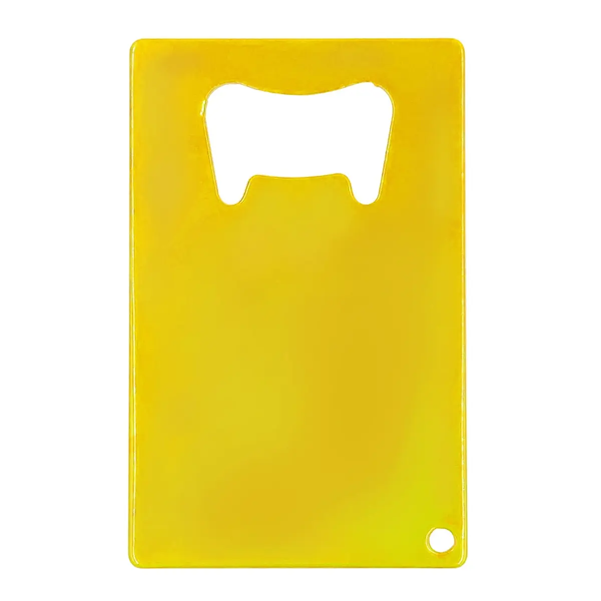 [KPQ-S54- Yellow] Heavy Duty Stainless Steel Credit Card Bottle Opener (Yellow)