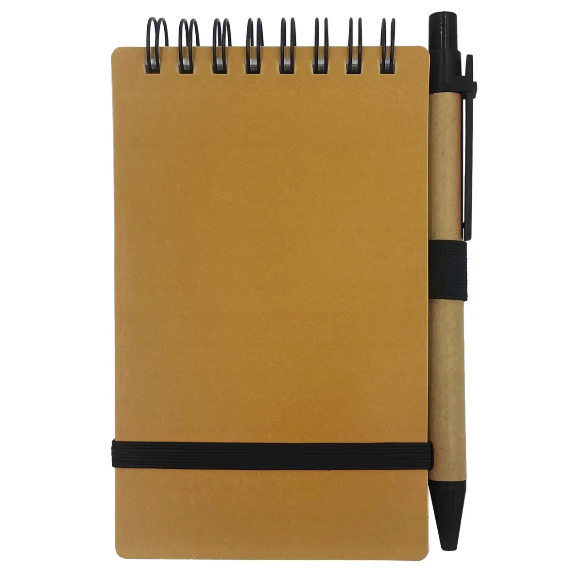 [KX-206- Black] Mino Joter with Pen Eco Notepad (Black)