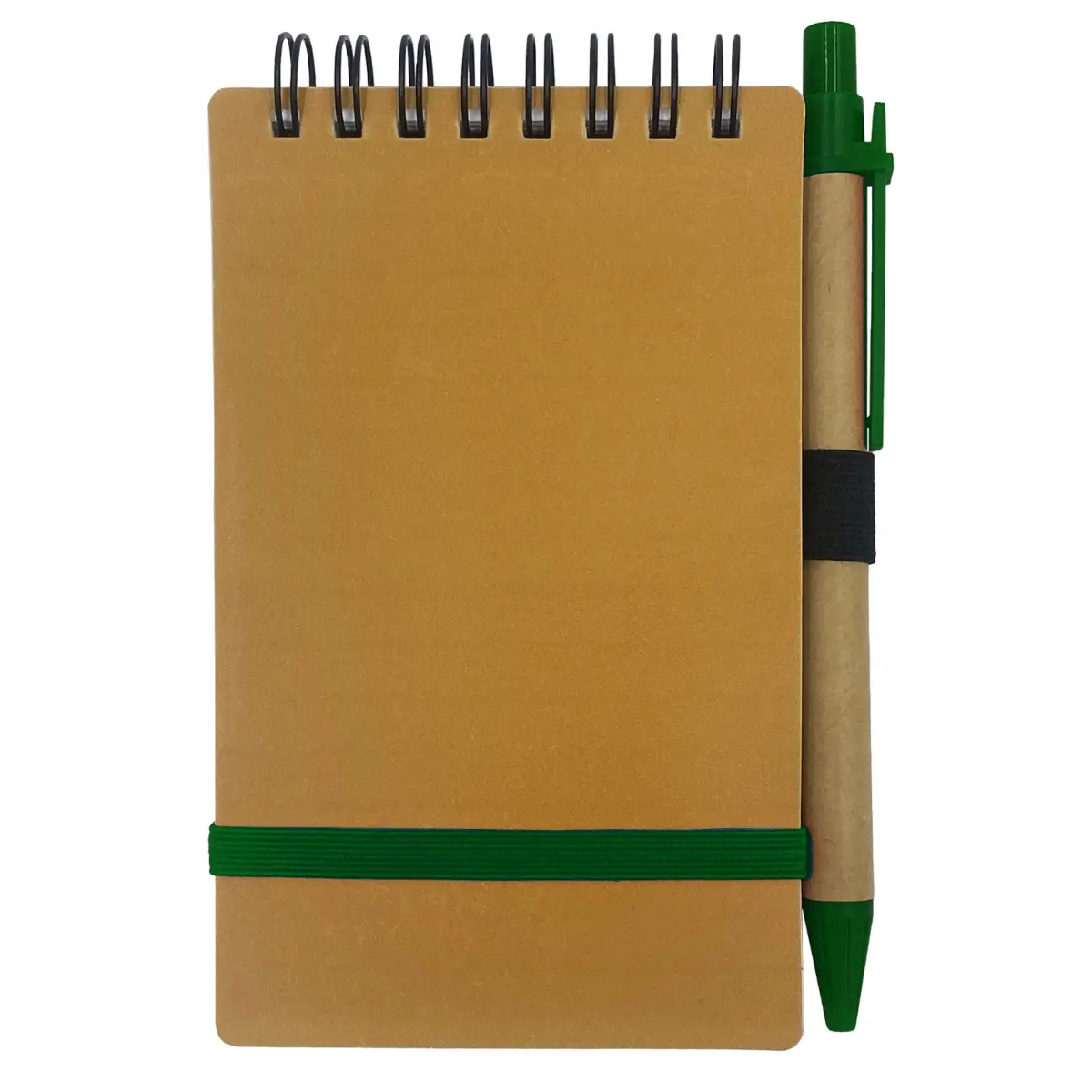 [KX-206- Green] Mino Joter with Pen Eco Notepad (Green)