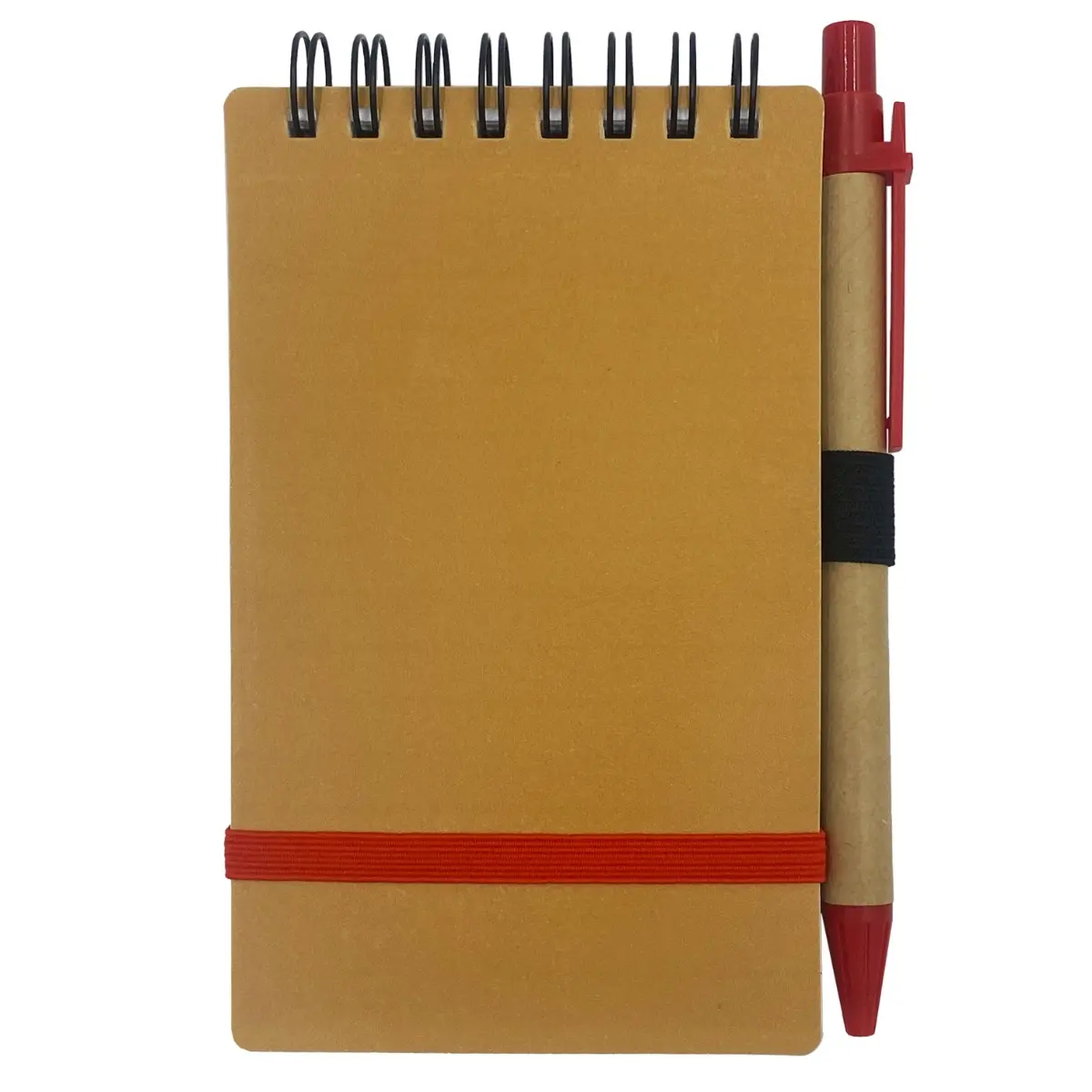 [KX-206- Red] Mino Joter with Pen Eco Notepad (Red)