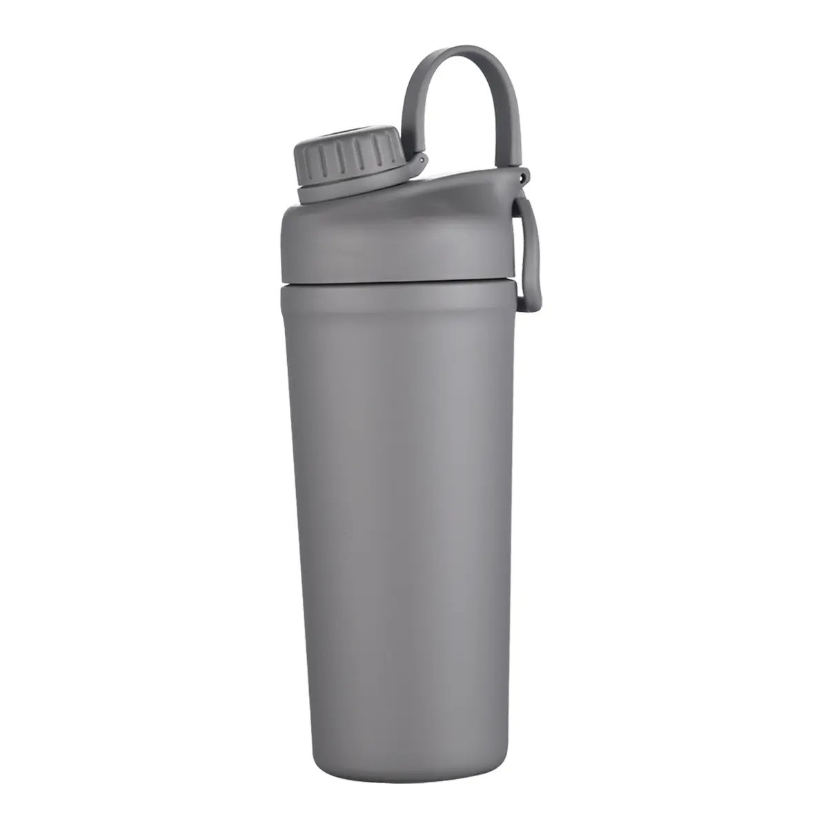 [LS-116- Gray] 26oz Double wall SS vacuum InsulatedIce Shaker (Gray)