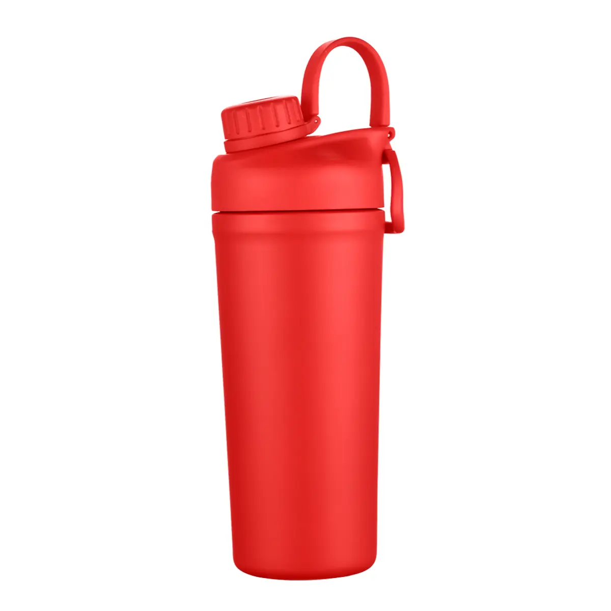[LS-116- Red] 26oz Double wall SS vacuum InsulatedIce Shaker (Red)