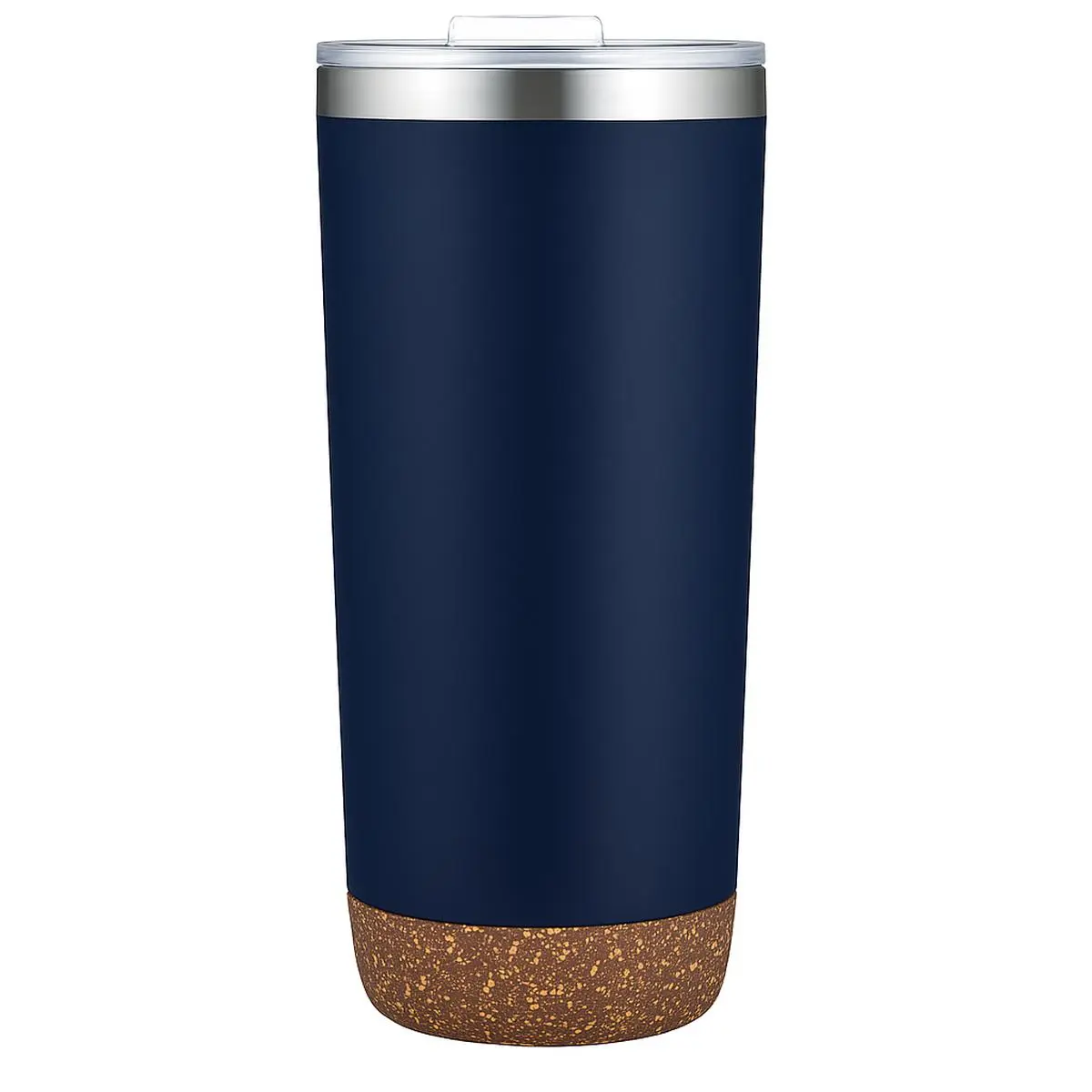 [LS-223- Blue] 22oz Vacuum Tumbler with Cork Bottom (Blue)