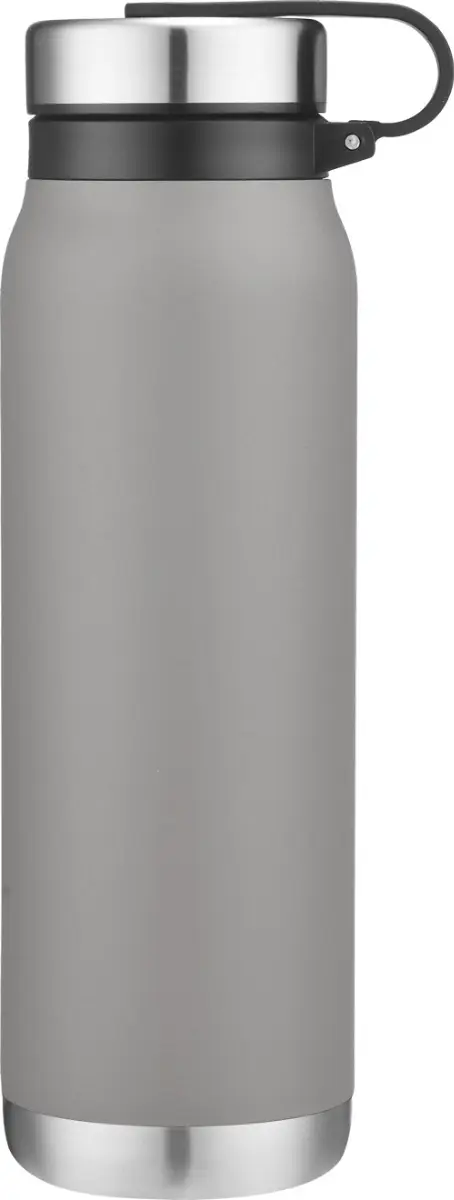 [LS-269- Grey] 20oz Vacuum Water Bottle with Removable Stainless Steel Lid (Grey)