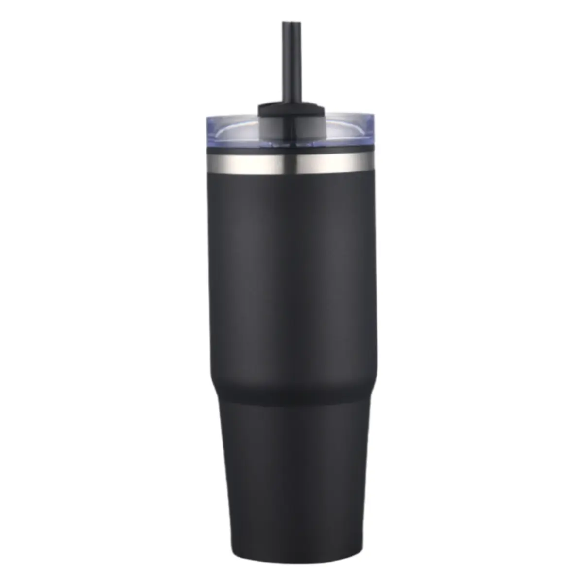 [LS-503AP- Black] 30oz PP inner, SS outer tumbler with powder coating (Black)