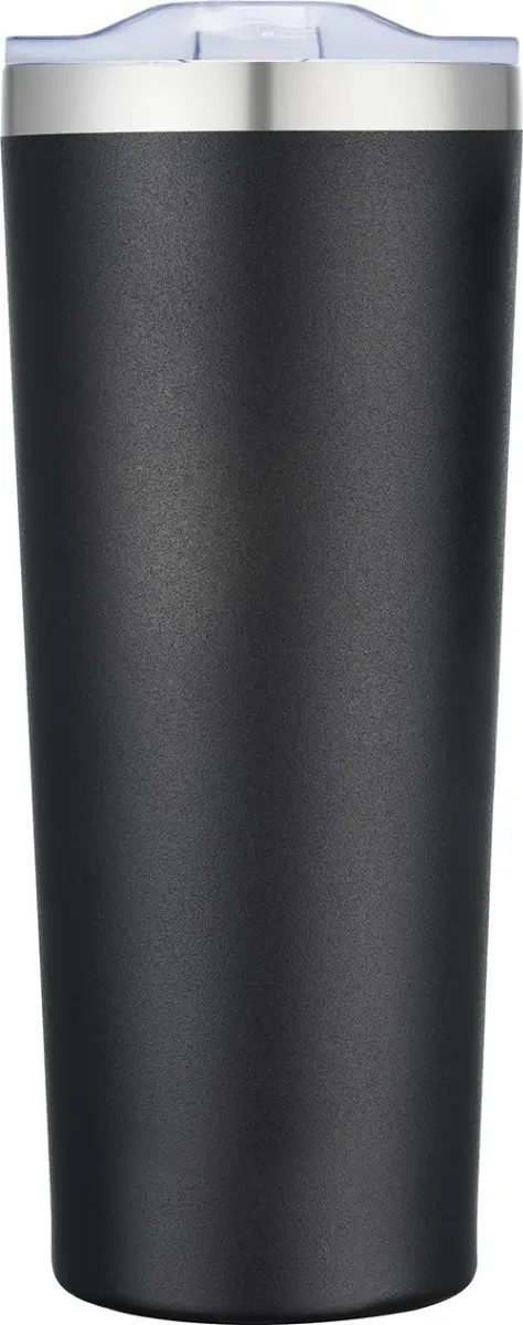 [LS-9998- Black] 28OZ Vacuum Tumbler, powder coated double wall SS with copper plating (Black)