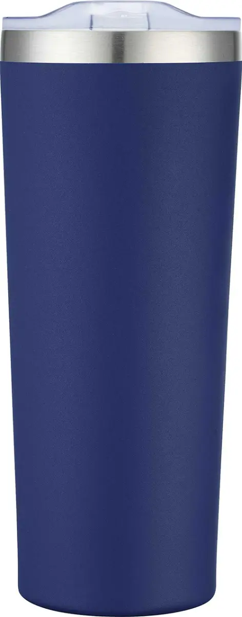 [LS-9998- Navy] 28OZ Vacuum Tumbler, powder coated double wall SS with copper plating (Navy)