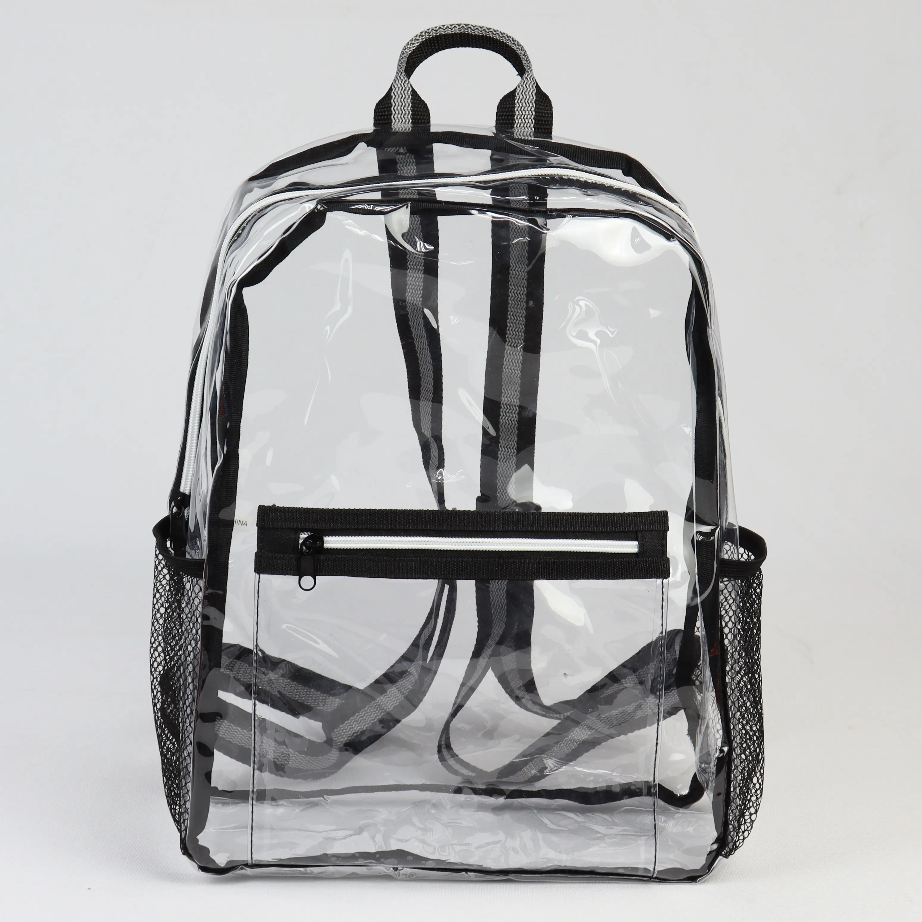 [LS-TPU608- Clear] Large Clear Backpack (Clear)
