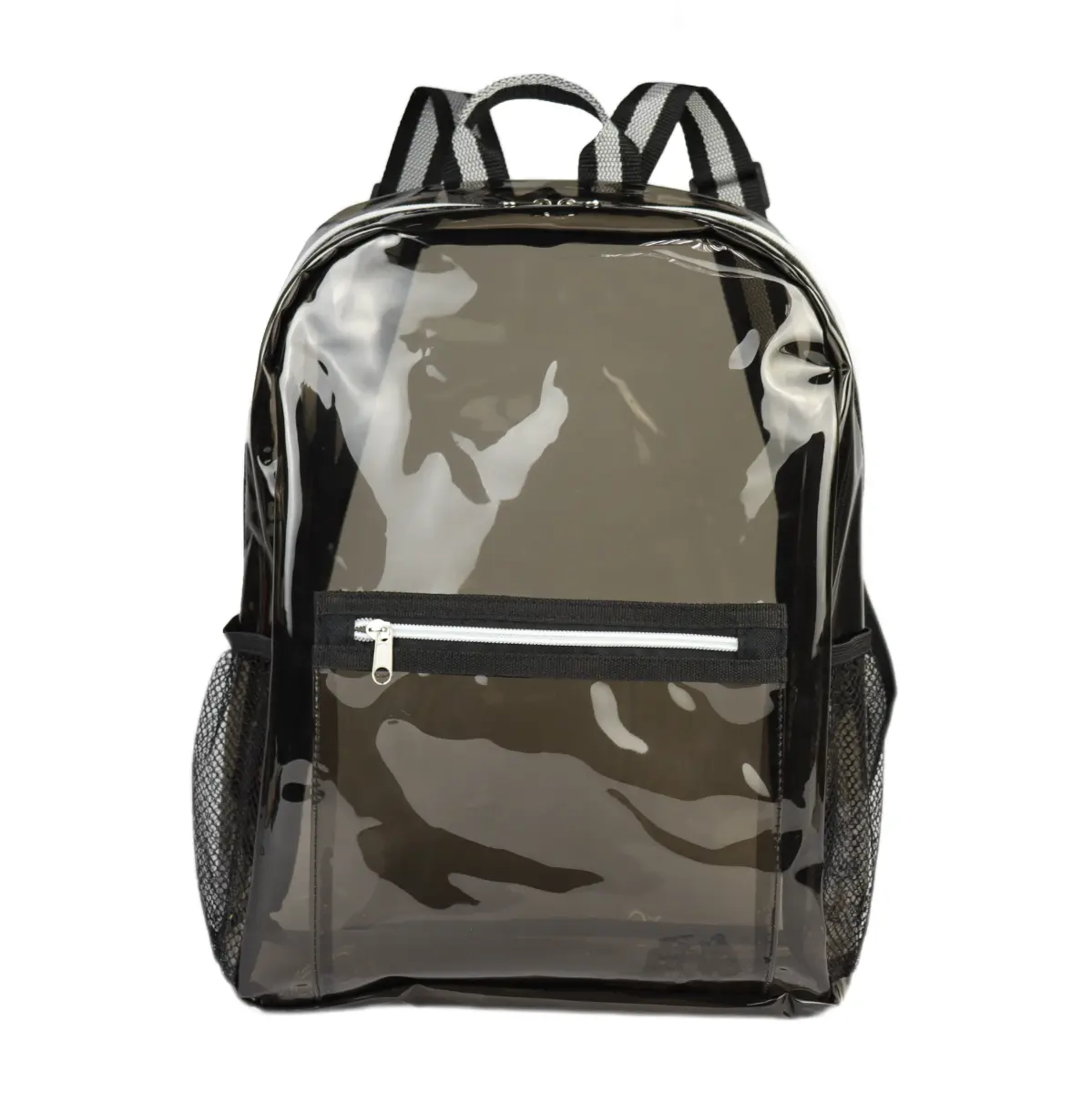 [LS-TPU608- Smoke] Large Clear Backpack (Smoke)