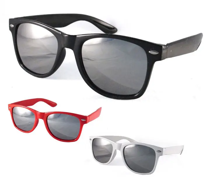 San Marino Sunglasses w/ Silver Mirror Lenses