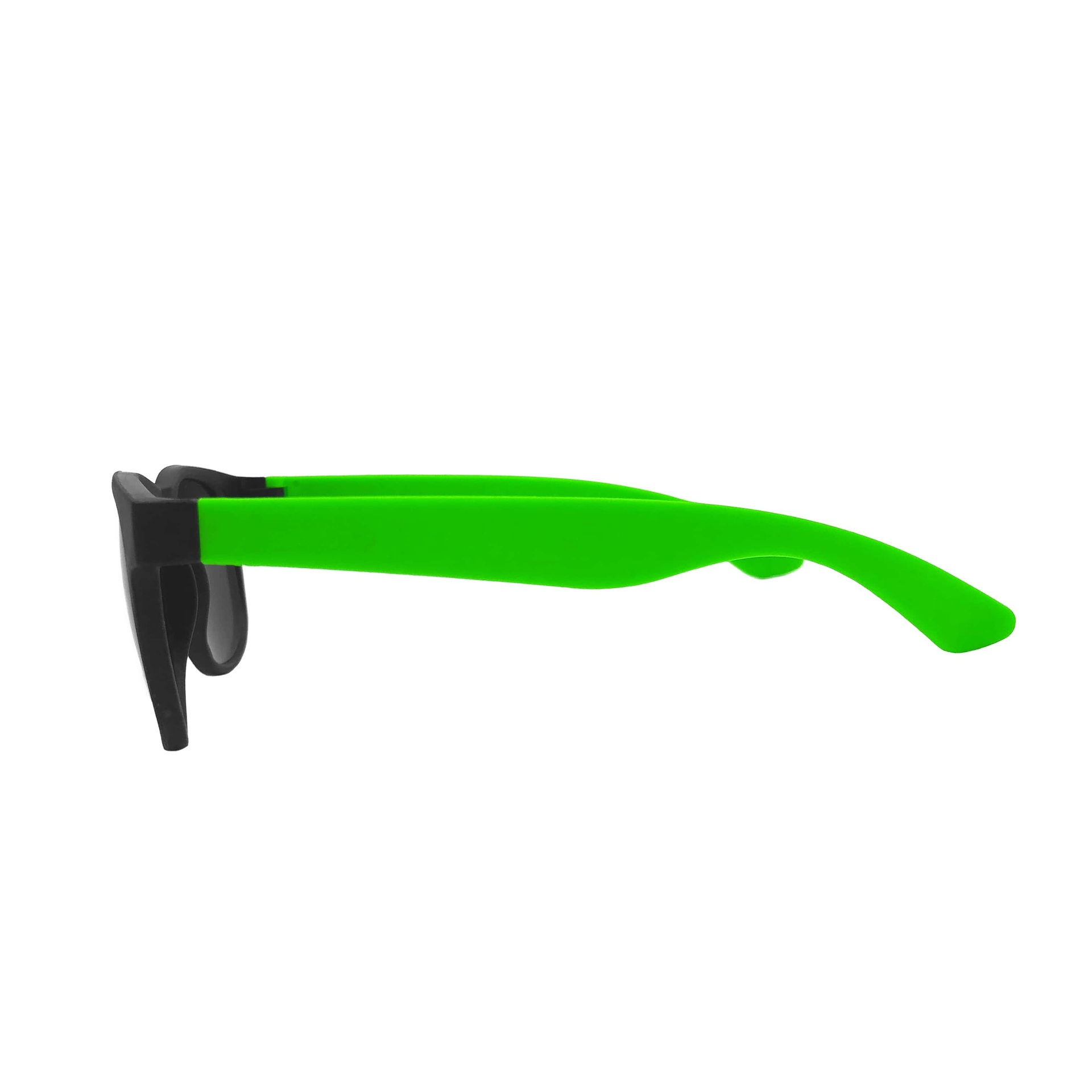 [SB-5322R- Green] Irvine Neon Sunglasses Classic (Green)