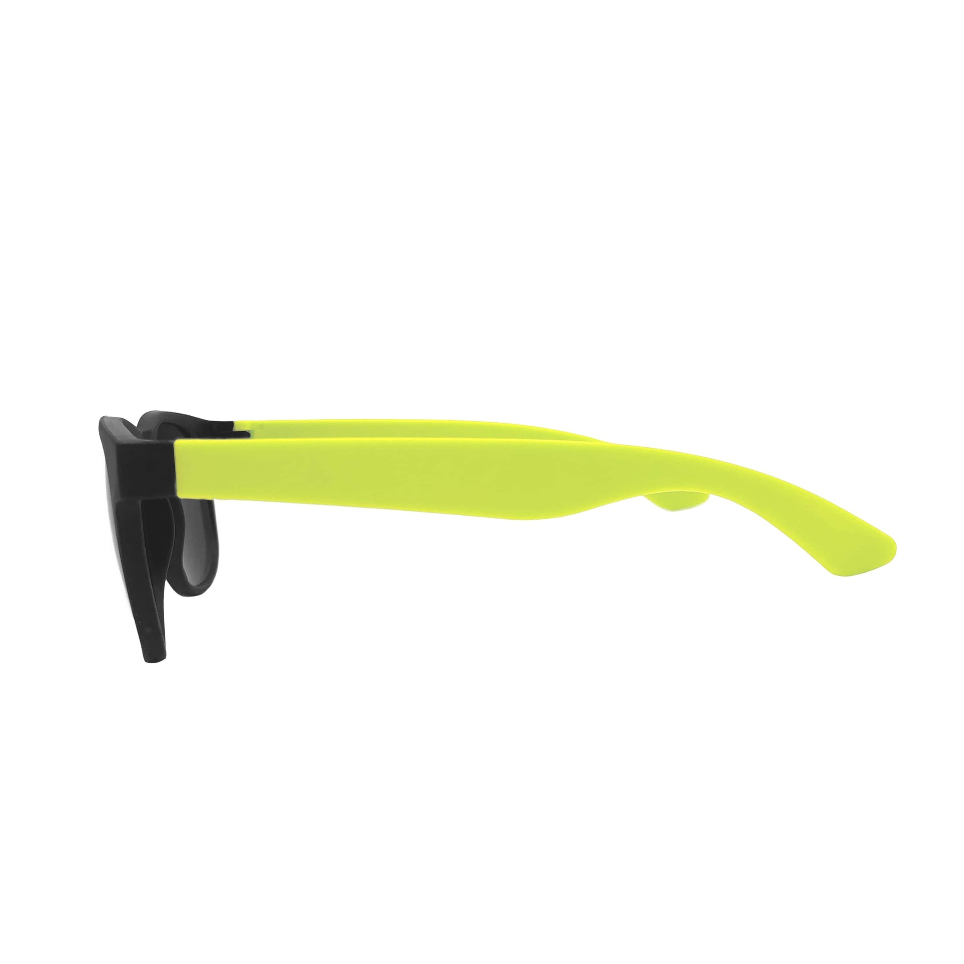 [SB-5322R- Yellow] Irvine Neon Sunglasses Classic (Yellow)